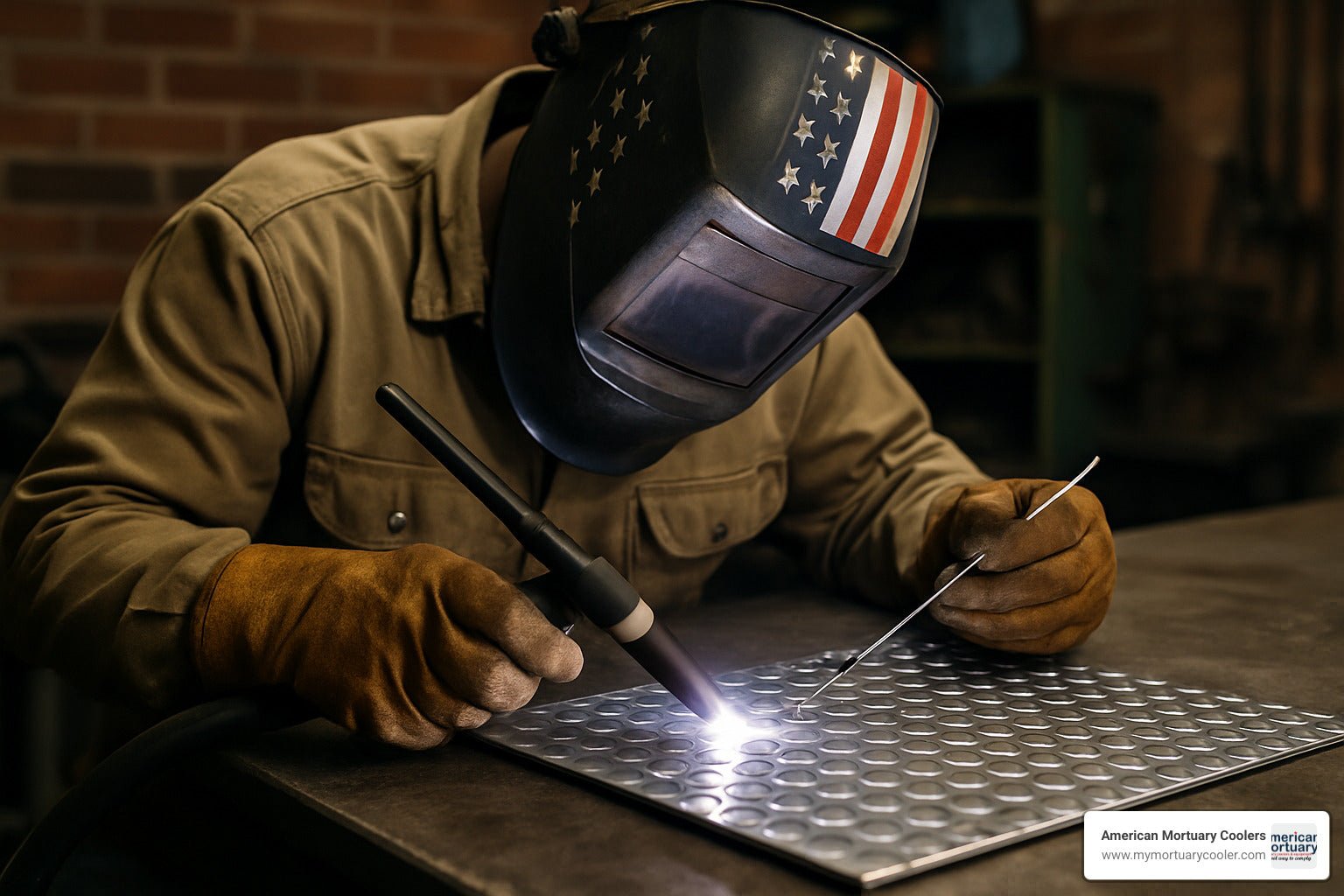 How to Weld Diamond Plate in 5 Simple Steps - American Mortuary Coolers & Equipments How to Weld Diamond Plate in 5 Simple Steps - American Mortuary Coolers & Equipments